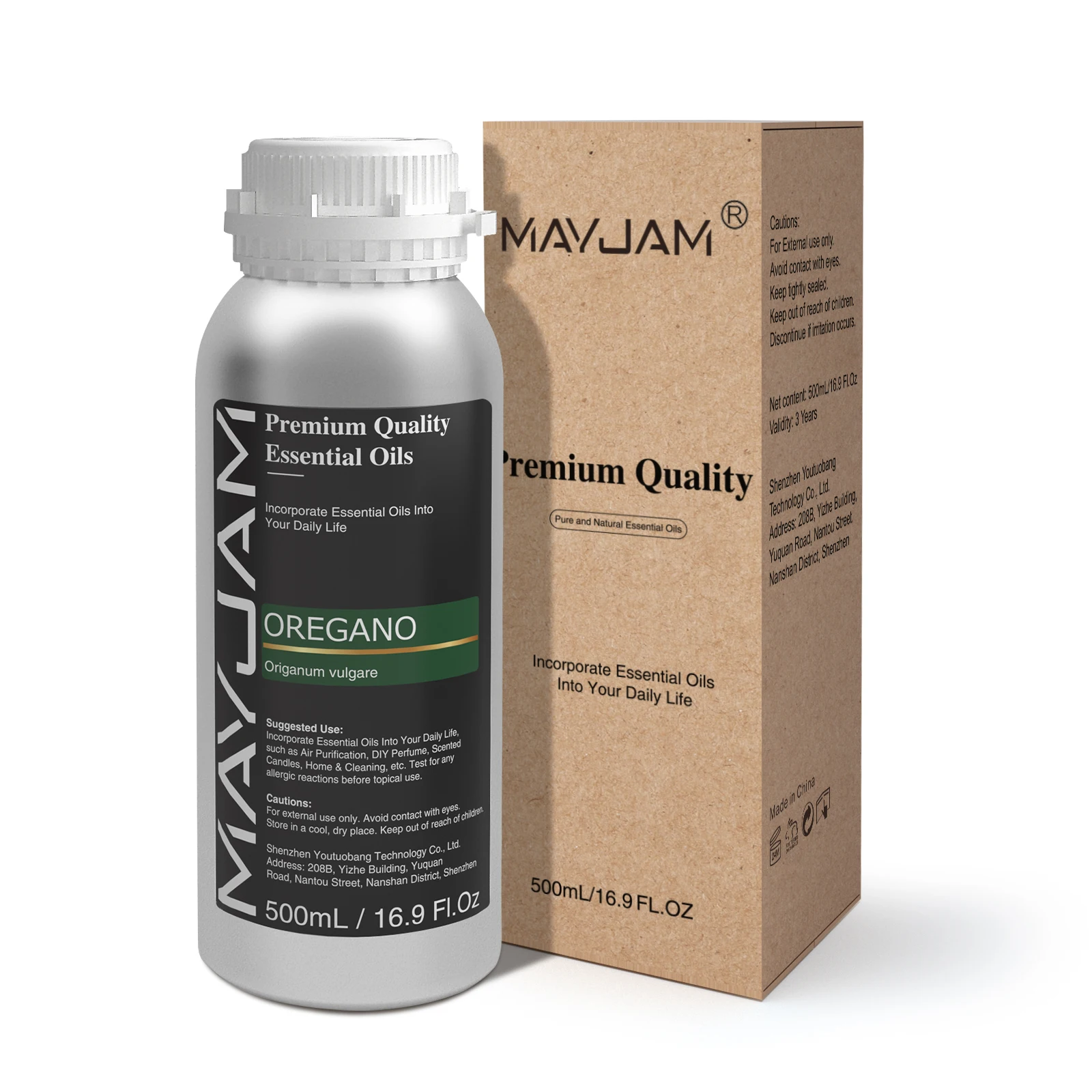 S 500ml Oregano Neroli Helichrysum Copaiba Spearmint Juniper Berry Anise Star Clove Bud