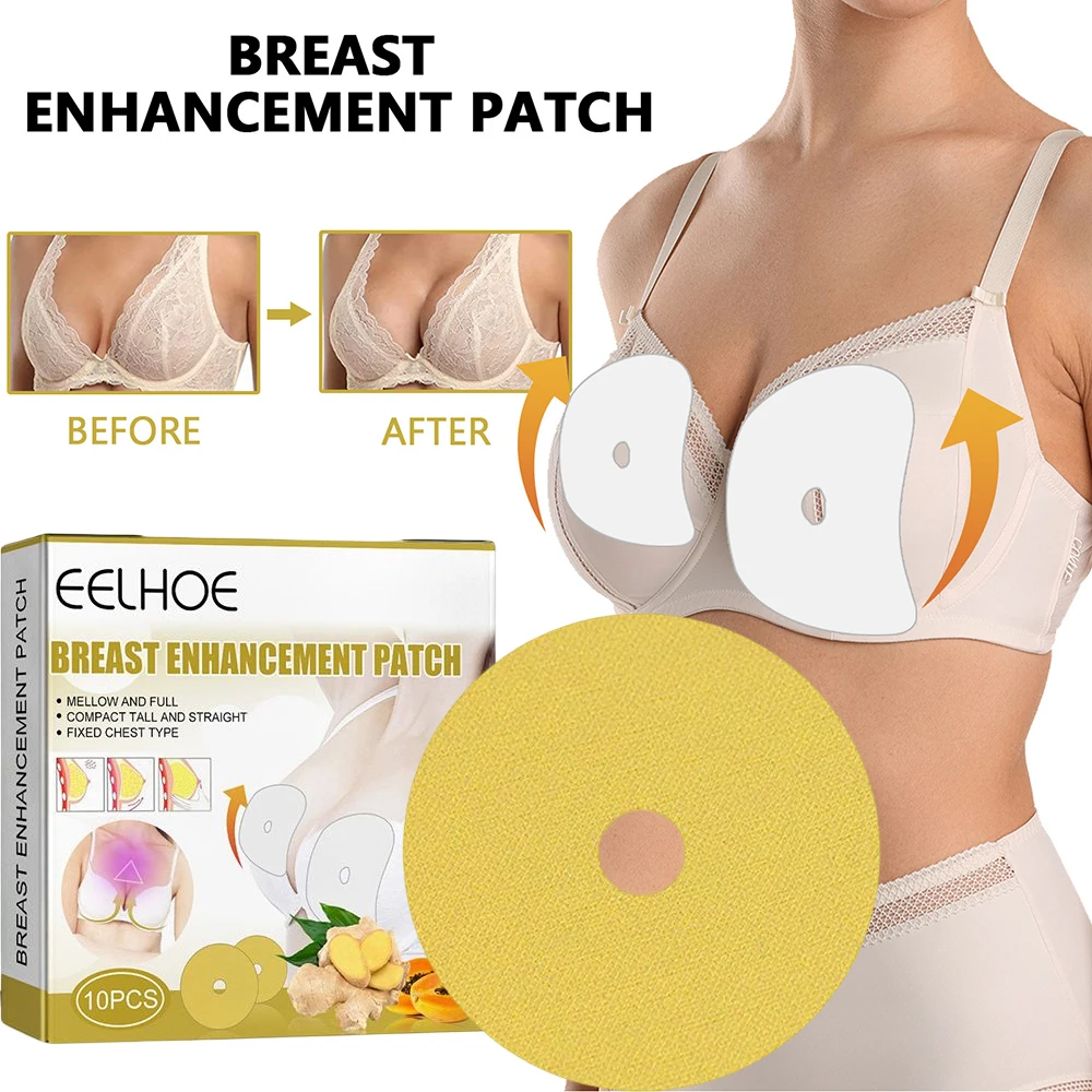 

Newly 10pcs Breast Lift Patch Ginger Lifting Firming Breast Patch Breast Care Stickers Ginger Breast Patch Breast Firming Patch