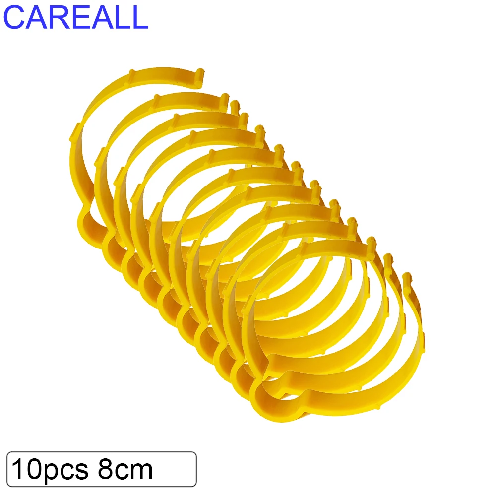 

CAREALL 10 шт., тонировочная пленка для окон, рулонный зажим, инструмент для упаковки автомобильного винилового листа, зажим для катушки, наклейка из углеродного волокна, фиксирующая петля для сбора