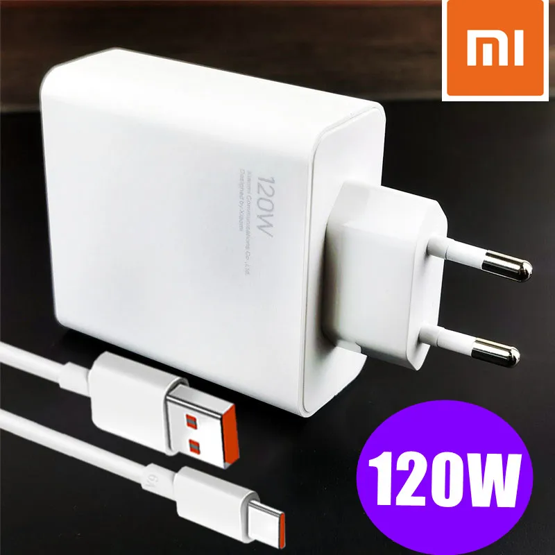 Original Xiaomi 12S Pro Charger 120W Hypercharge Fast Charging Turbo Adapter For Mi 12 11T Pro Poco F4 GT Redmi Note 11 11T Pro+
