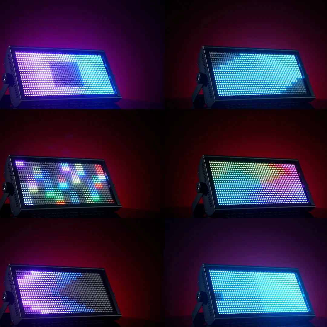 Фото Светодиодный 120 зон, стробоскоп RGB, 3 в 1, 200 Вт, мытье освещения, DMX512, концертный клуб, патирий, аудитория, ночной клуб №3