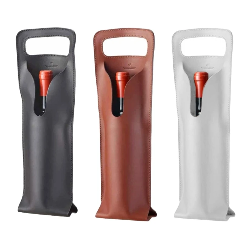 Кожаная сумка для вина подарочная переноска бутылок идеально подходящая