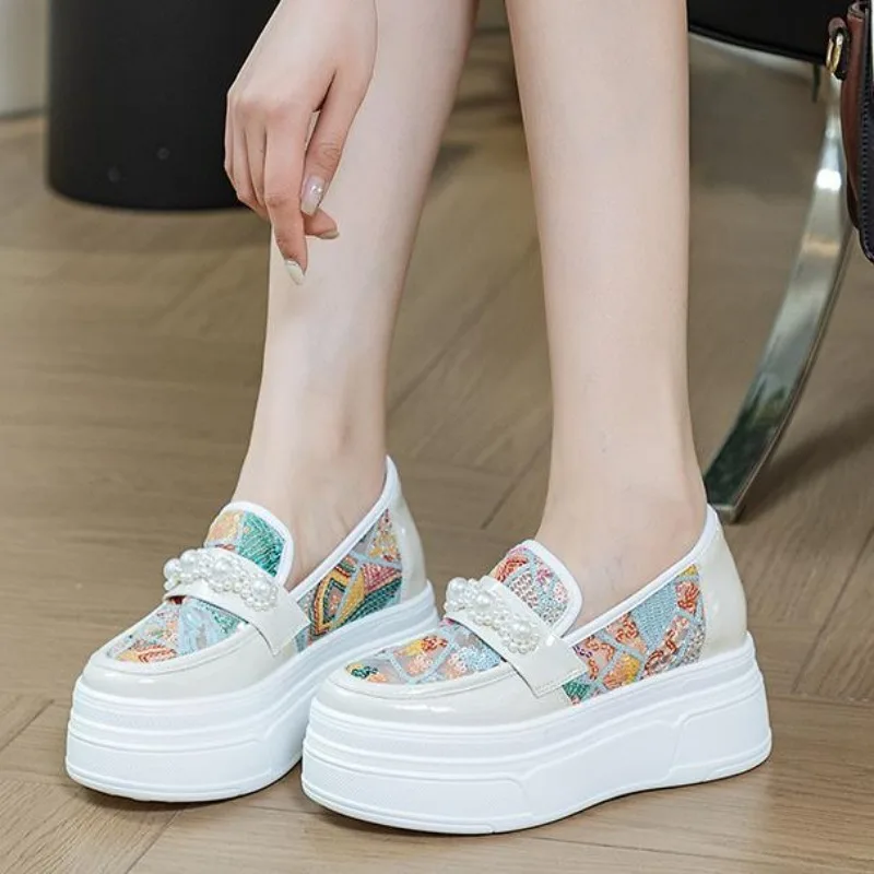 Женские ботильоны 8 см из лакированной кожи эластичные туфли-лодочки модные