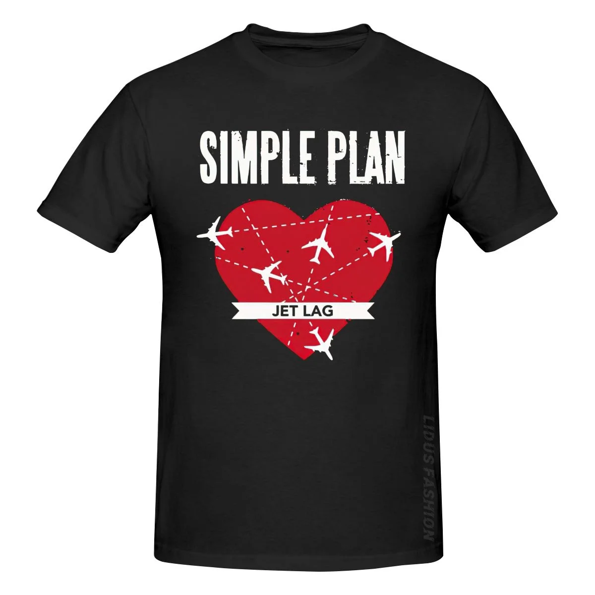 

Simple Plan Jet Lag Canadian Rock Band T Shirt Clothing Graphics Tshirt Short Sleeve Sweatshirt undershirt Unisex T-shirt Tee