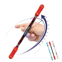 1pcs kids rotating pen erasable blue ink gaming spinning pen for childrens funny toy stationery pens for beginner practice tool