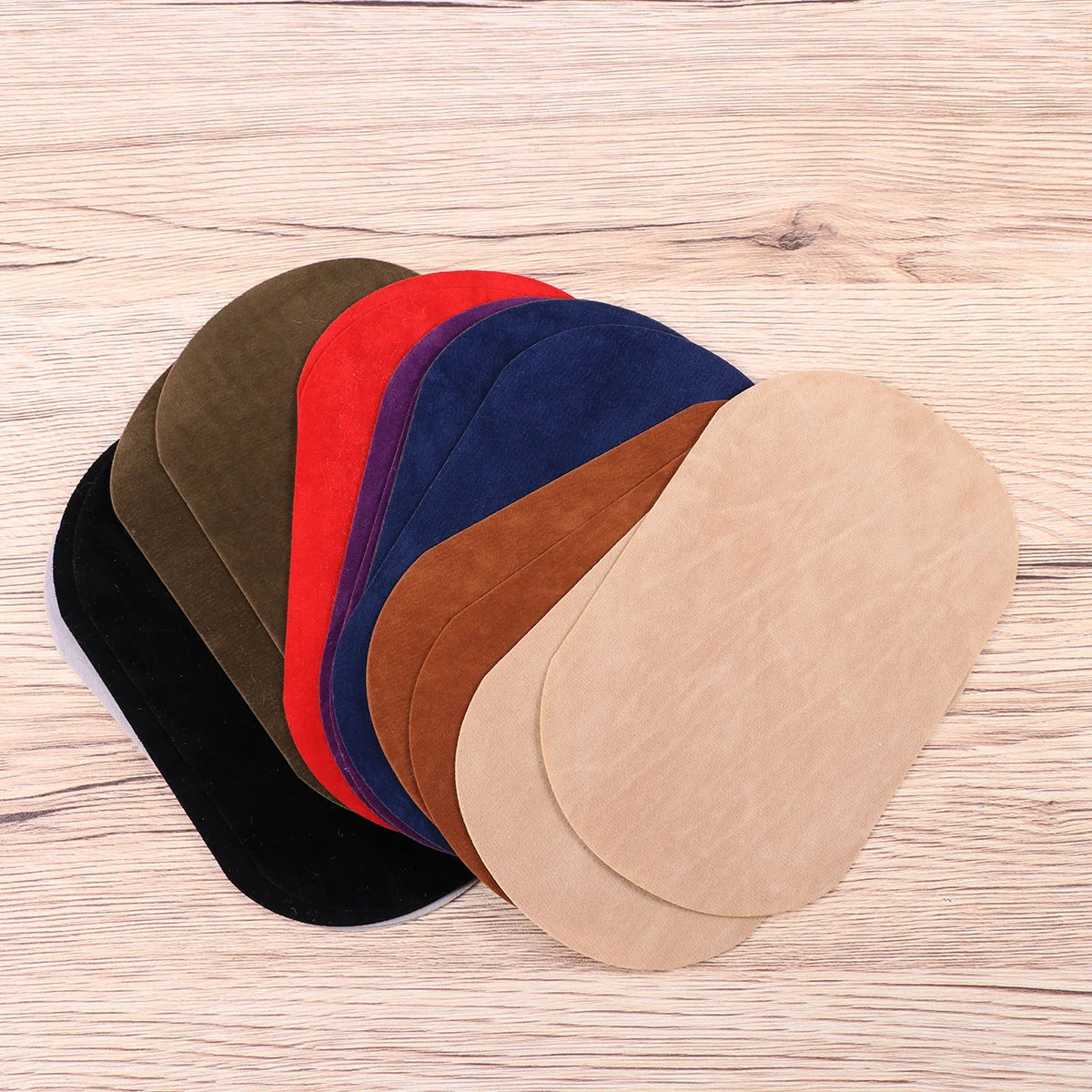 

On Iron Patchelbow Repair Knee Suede Clothes Sew Clothing Diy Pants Sewing Appliquesapplique Embroidered Jeans Cowhide Fabric