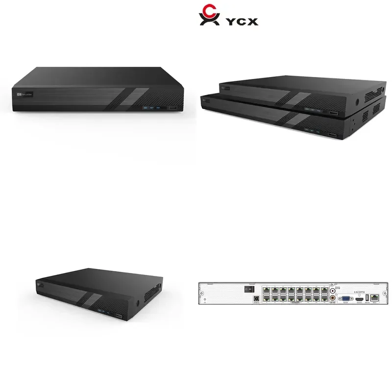 Фото 16-канальный POE NVR 4K SuperLive Plus APP с воспроизведением на 16 каналах, система видеонаблюдения H.265 №1
