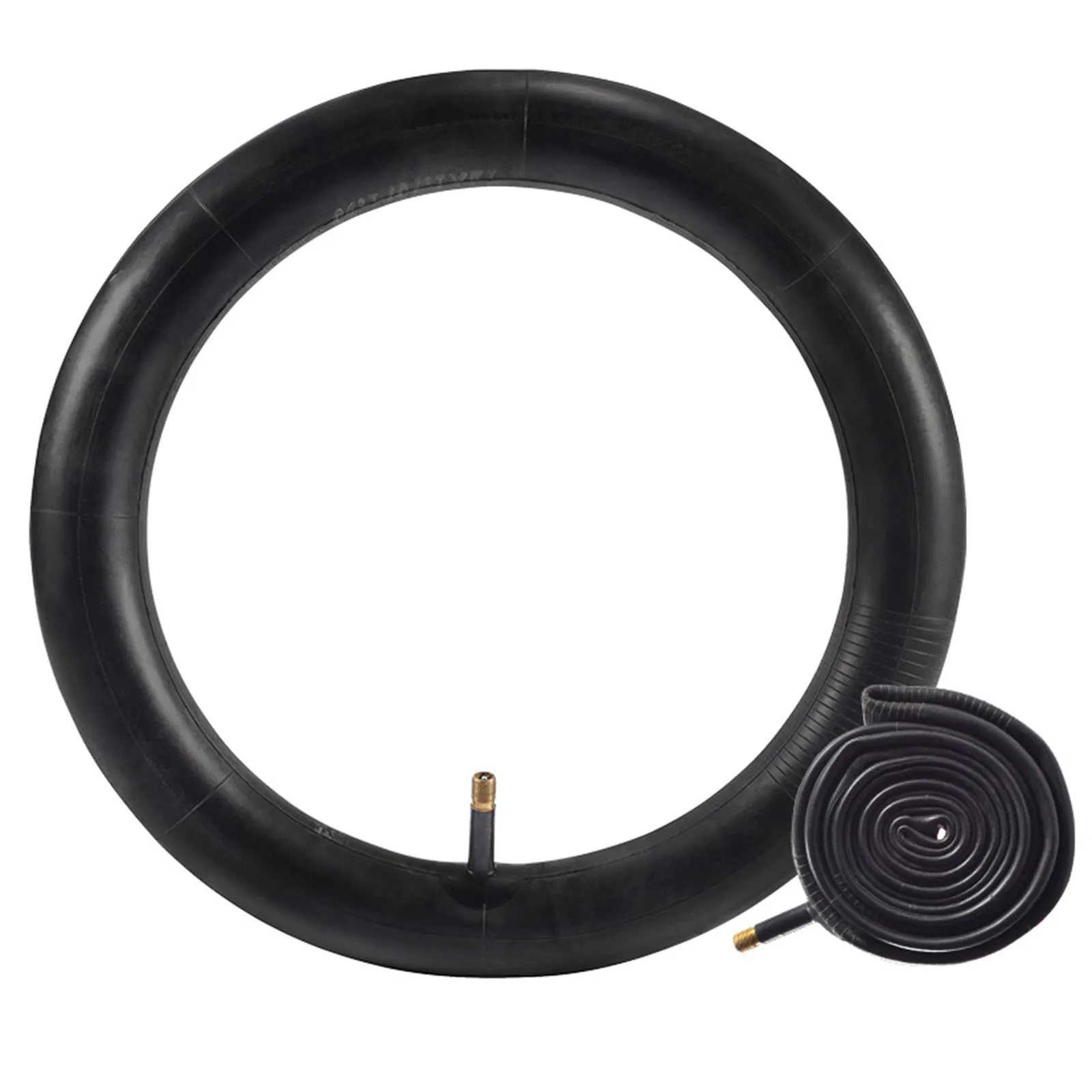 

Bike Inner Tube 20/24/26*4 Inch Wided Rubber Spare Tire For Snowmobiles Bicycles ATVs Black Tyre Cycling Parts Accessories