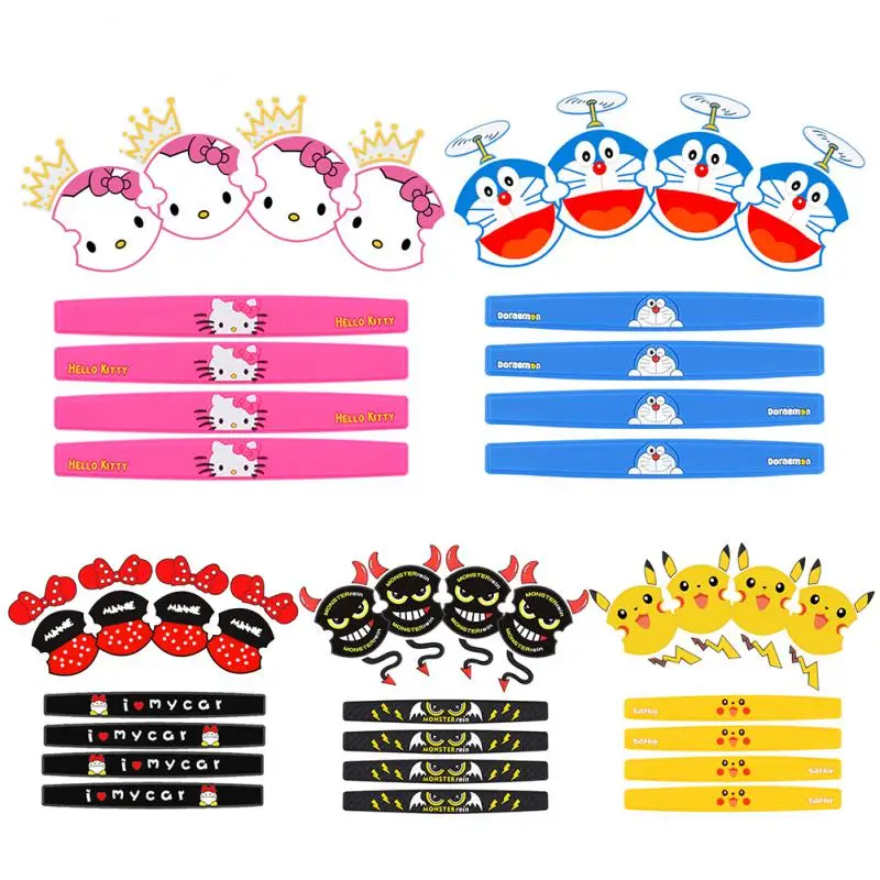 

Cartoon Cute Anti-collision Car Door Handle Protective Film Universal Paint Scratch Anti-scratch Sticker Door Bowl Sticker