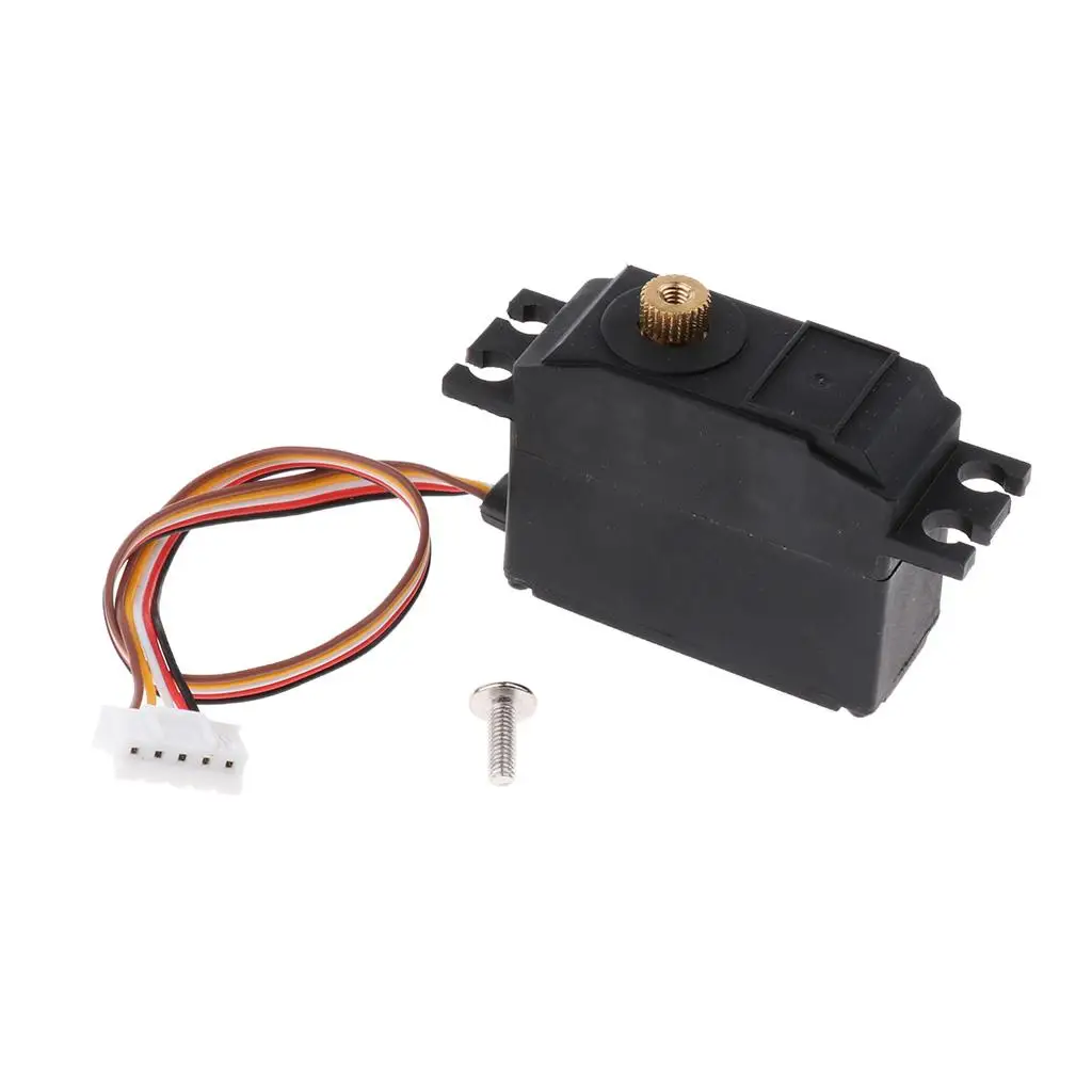

1:12 RC Car Steering Servo For Wltoys 12428 12423 Spare Parts DIY