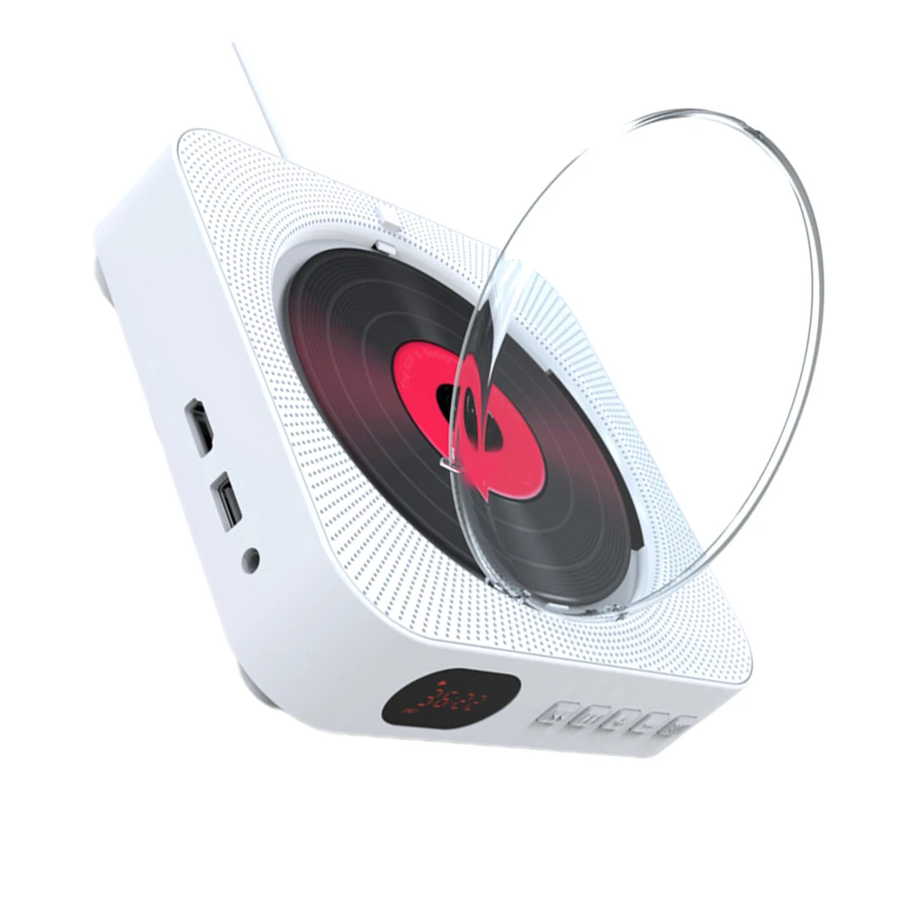 

Bluetooth DVD VCD CD Player Wireless Hifi Pull Switch Speaker Wall Mounted Soundbox Remote Control Kit