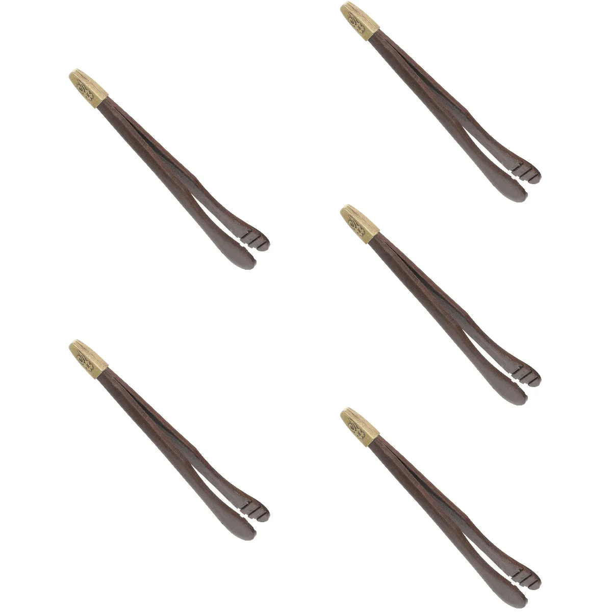 

5pcs Decorative Cup Clip Bread Tea Clip Serving Clamp Anti-Scald Cup Clip for Kung Fu Tea
