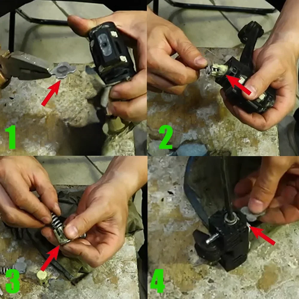 4 шт. нейлоновые зажимы для ремонта автомобильных дверей Volvo S40 II 2004 2005 2006 2007 2008 2009