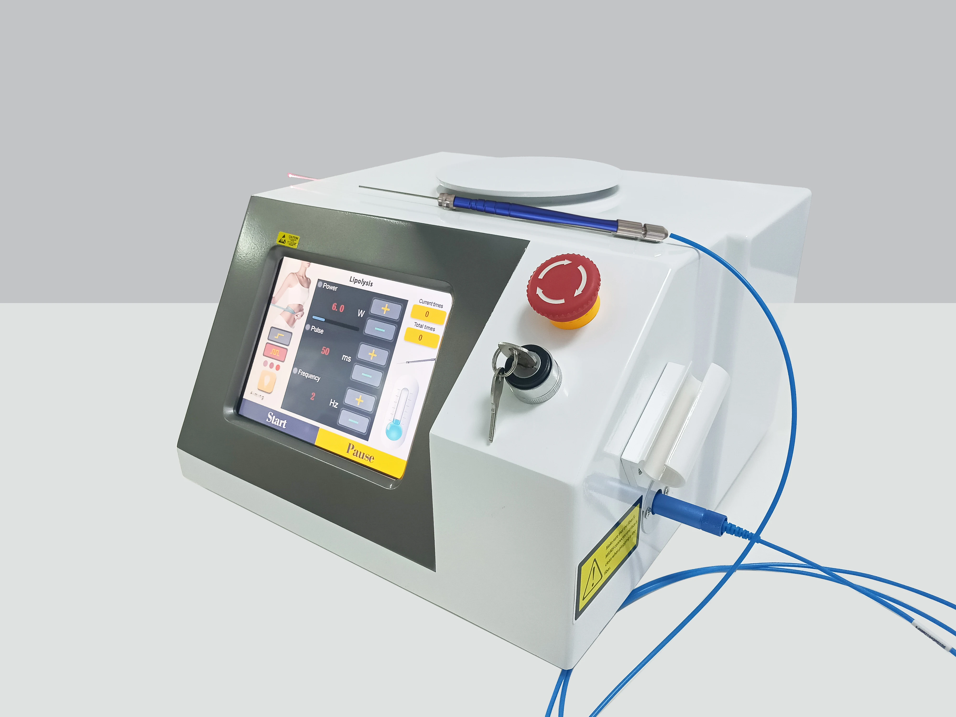 

30W diode laser vascular removal machine 980nm 1470nm spider vein removal 980nm diode arterial vessel removal nail fungus