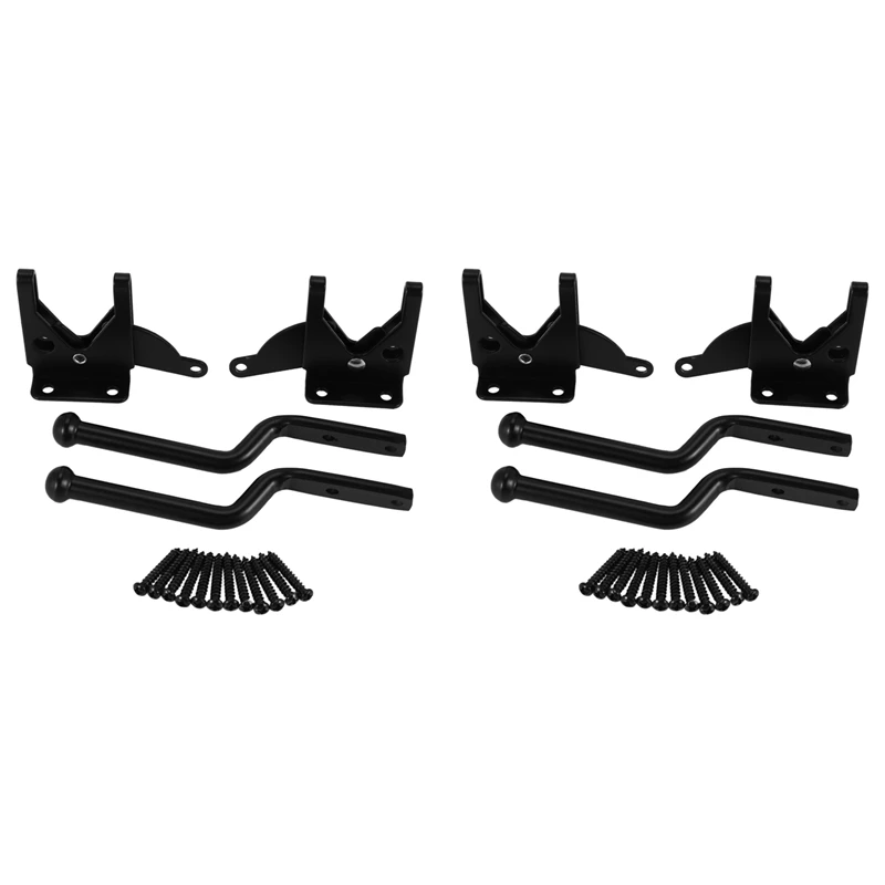 4 шт. самоблокирующиеся защелки для ворот автоматический гравитационный рычаг