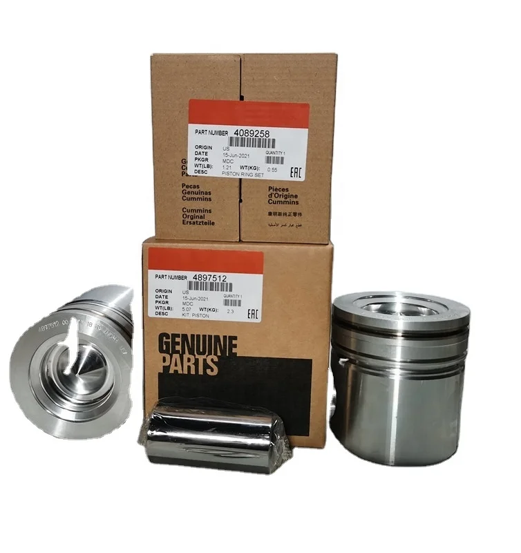 

ISBe ISDe QSB5.9 QB59 engine piston kit 3972884 4025011 4897512 3948465 3972884