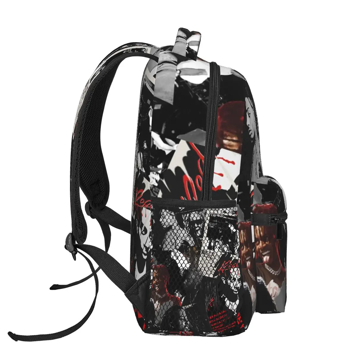 Фото Рюкзак Homixide Gang Mosh Pit Control Playboi Carti Opium Merch HXG для школьников, мальчиков и девочек, сумка для книг, школьная сумка, наплечная сумка №3