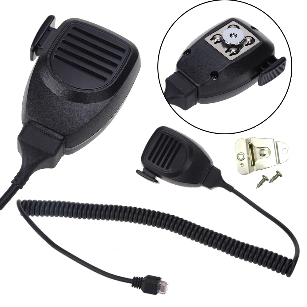 8 Pin Hand Mic Microphone for Kenwood Mobile Radios KMC-30 TK-860 TK-7108HM