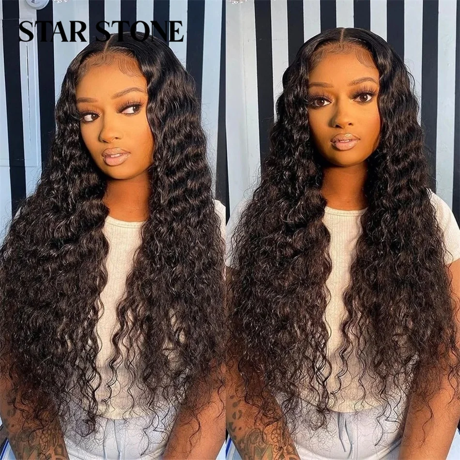 Парик женский из натуральных волос без клея 13x4