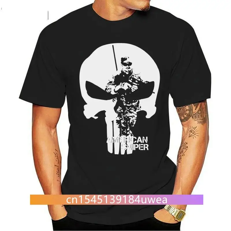 2018 Summer Fashion Hot Sale Men O Neck T Shirt The Devil Of Ramadi Chris Kyle American Sniper T Shirt S 3Xl New Tee