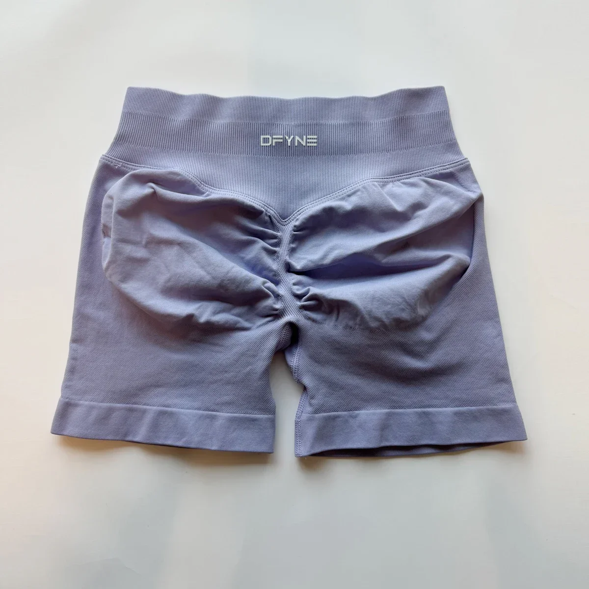 Dfyne Impact Шорты с логотипом Низкие ребристые шорты для йоги Бесшовные тренировок в