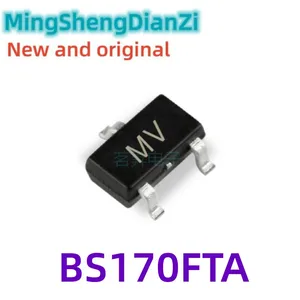 30PCS BS170FTA BS170 MV SOT23 MOSFET Transistor Neue original