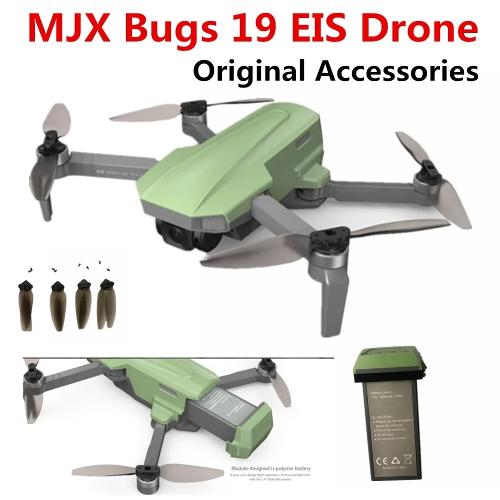

Original Accessories MJX Bugs 19 EIS Drone Battery 7.7V 1820mAh Propeller Blade / Battery Bugs 19 EIS Drones Spare Parts