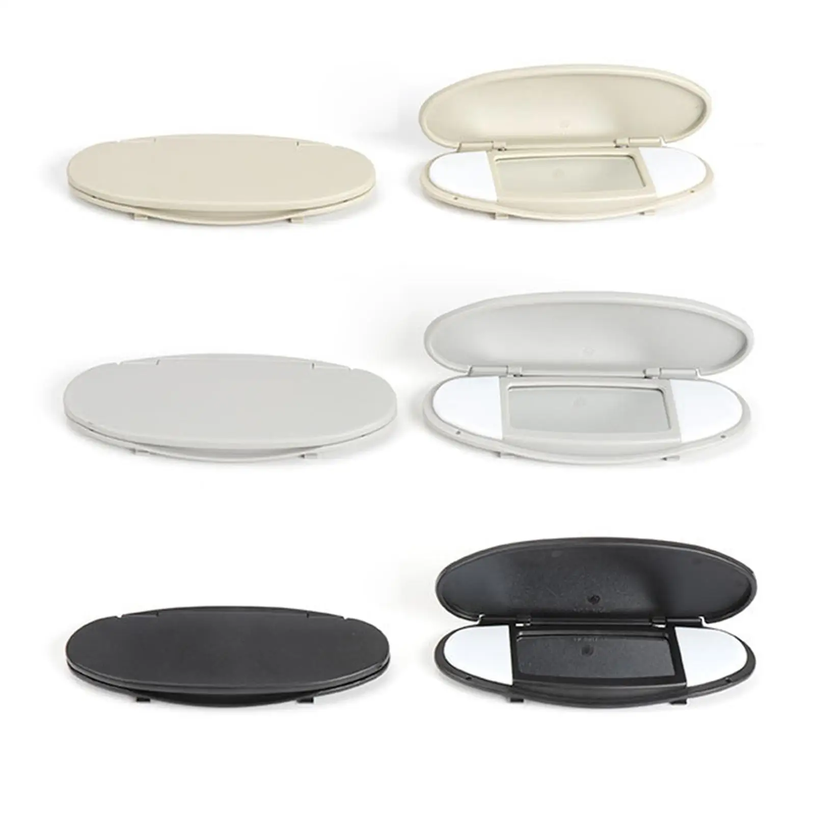 

Car Sun Visor Mirror Frame Cover for MINI R55 R56 R60 2007-2014 Durable