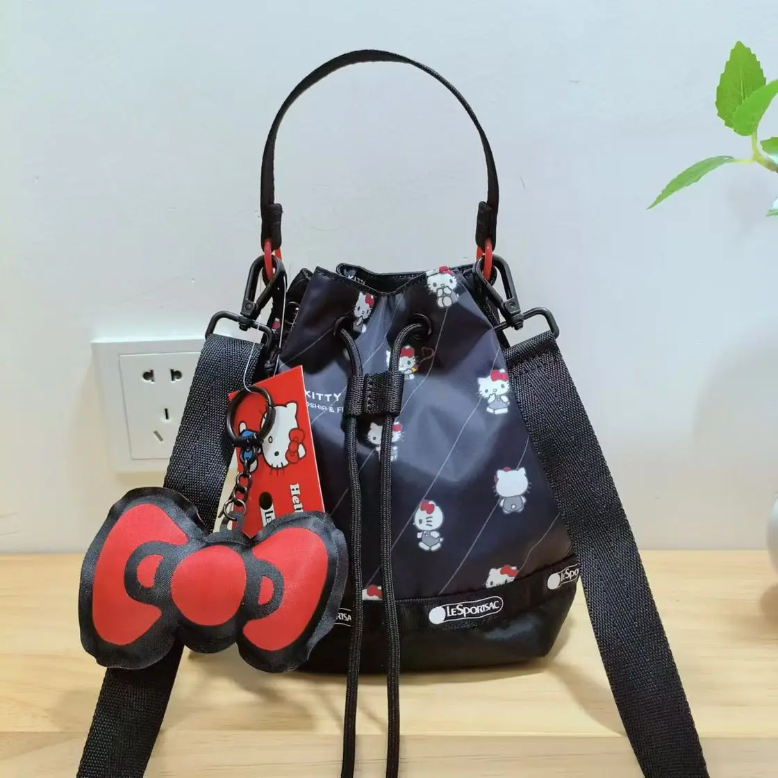 Сумка на плечо в стиле аниме Sanrio Hello Kitty водонепроницаемая сумка через с рисунком