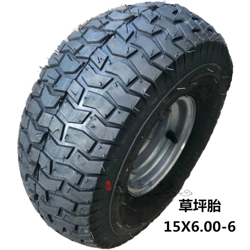 

Колесный обод 15x6.00-6 шина трубка прямой ребро газон и сад колеса 15X6-6 дюймов 168CC картинг мотоцикл