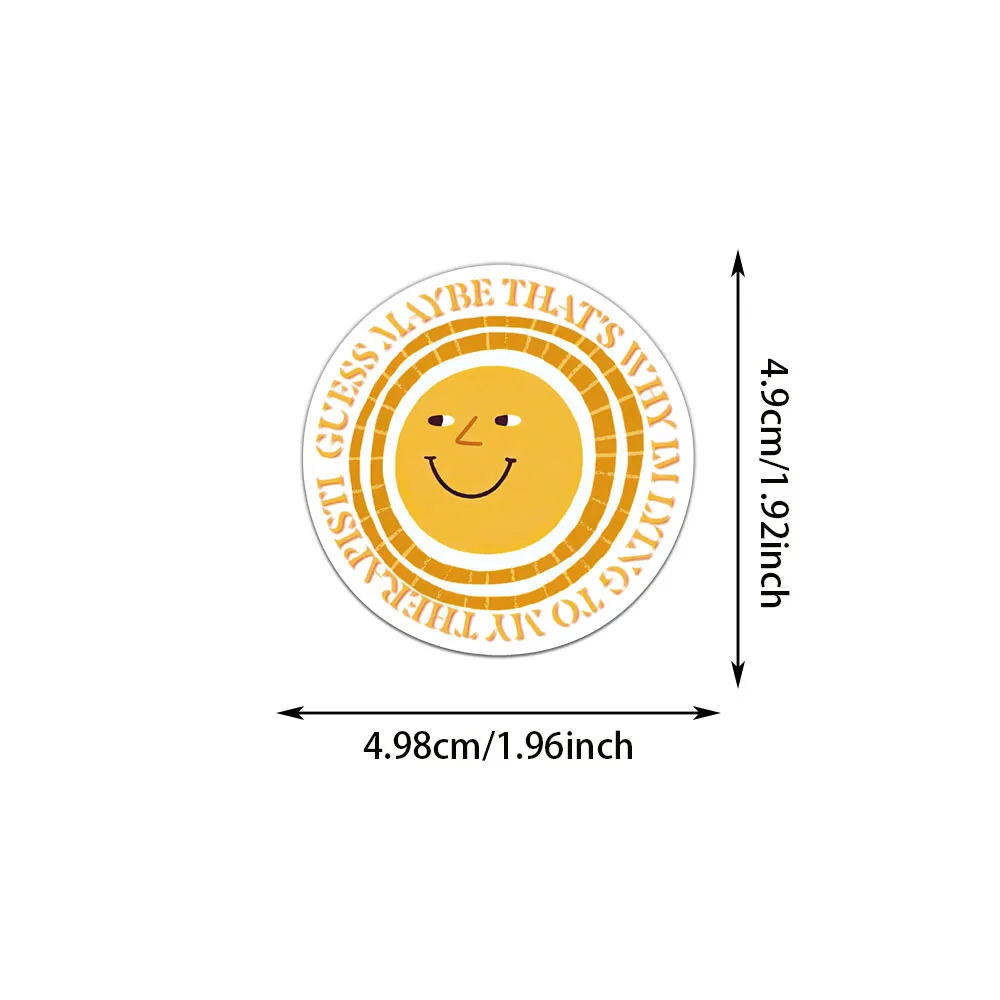 Водостойкие наклейки для ноутбука 50 шт