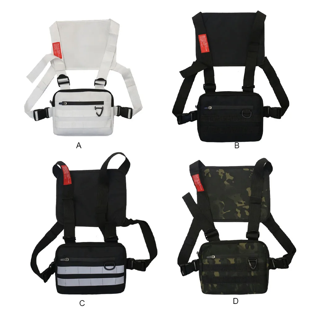

Chest Bag Waterproof Storage Vest Pouch Portable Outdoor Sports Fishing Camping Picnic Cycling Sunglasses Pack White
