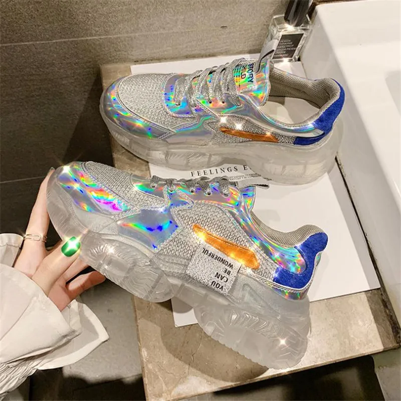 

Кроссовки женские на толстой подошве, модные сандалии, летняя обувь, теннисные туфли, разные цвета