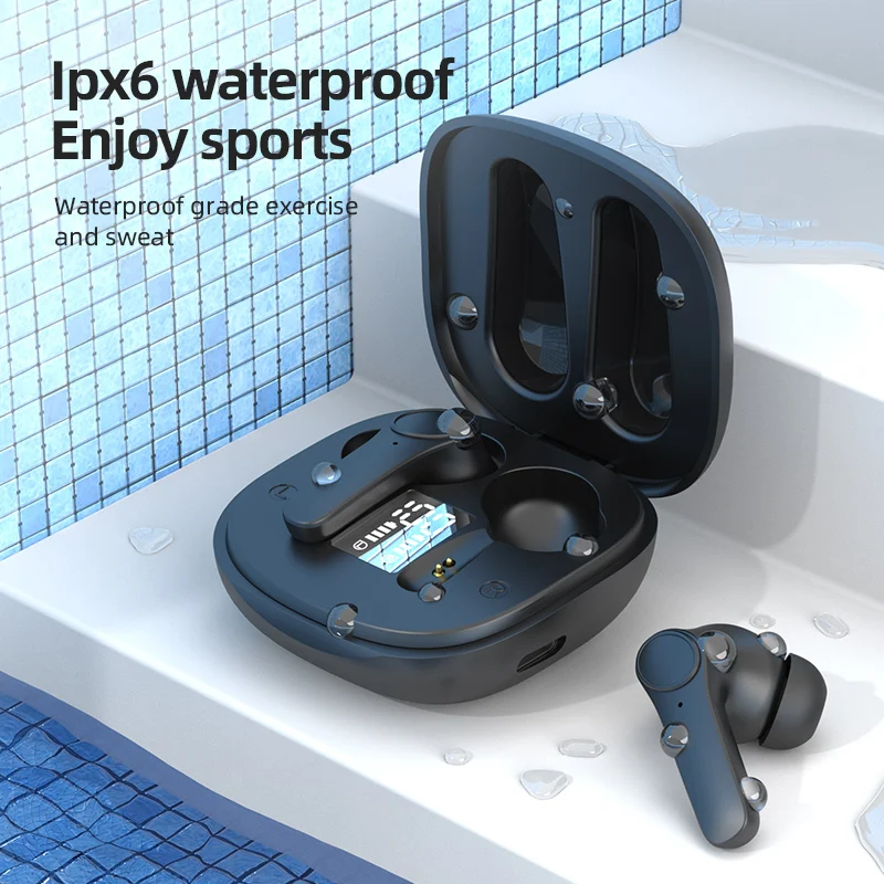 

MDUG B11 TWS 5.0 Wireless Bluetooth Headset Touch In-Ear LED Digital Display Bilateral Stereo Sports Waterproof Mini Earbuds