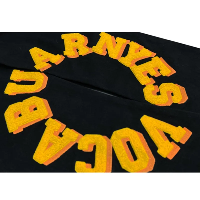 2022 High Street Letter Embroidery Hip Hop Straight Black Jeans For Men Y2K Pants Baggy Harajuku Denim Trousers Pantalon Homme