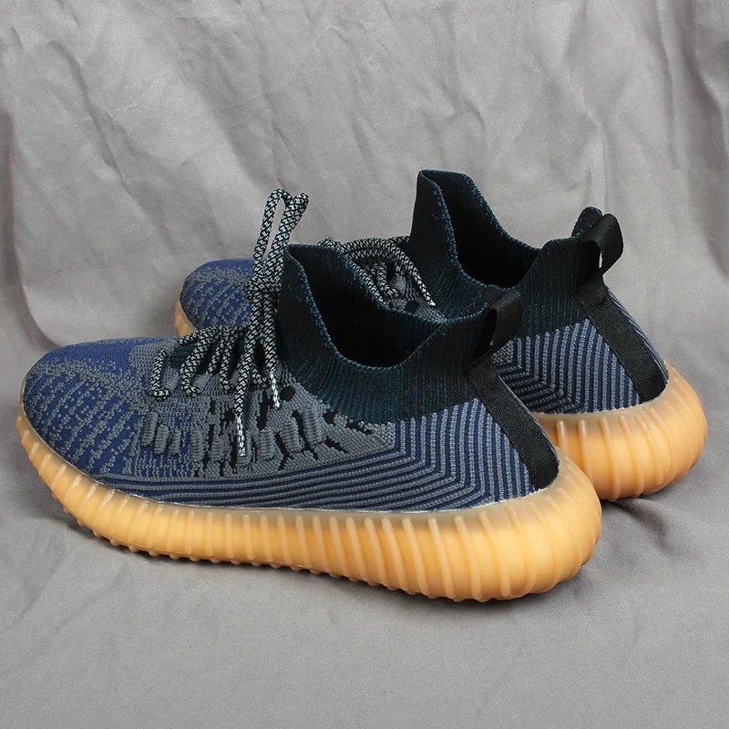 Men sport Running Shoes soft sole Breathable Autumn air mesh Marathon light sole Men's Sport socks shoes tenis masculino