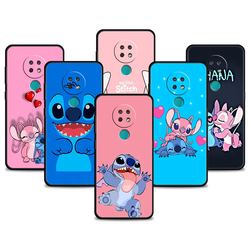 Для Nokia 2 7 8 4 1 5 3 C30 G50 G21 XR20 G11 C20 X100 X20 G10 G20 Phone Funda Cell Disney Pink stitch |
