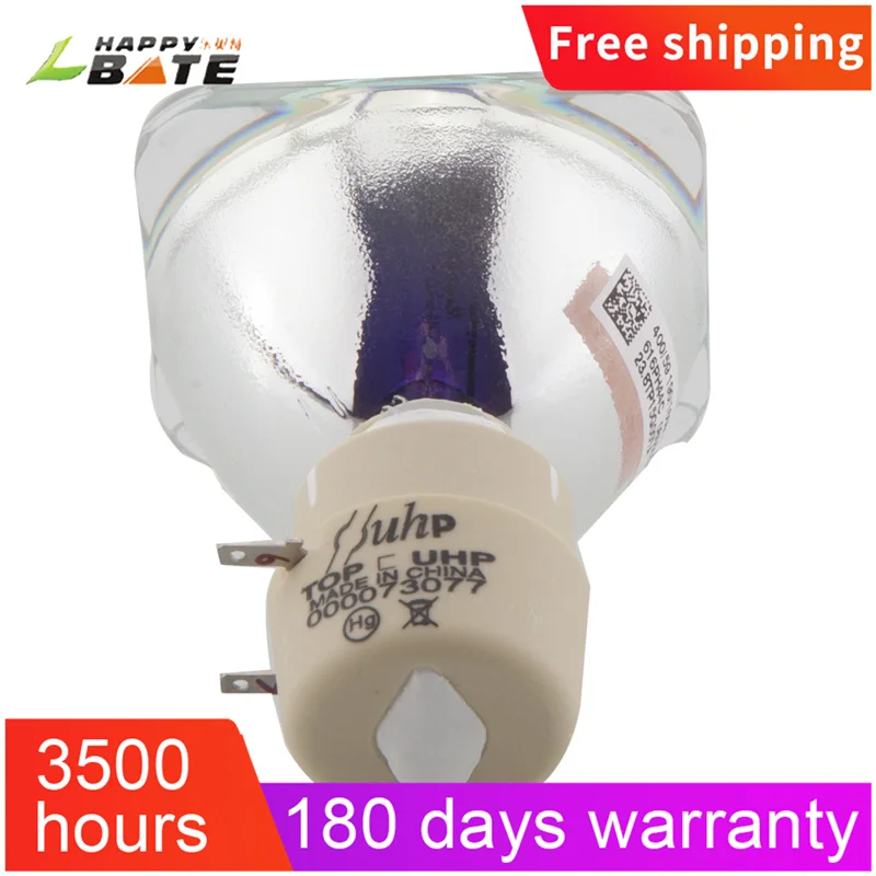 HAPPYBATE 5j.y1e05001 Оригинальная голая лампа для BENQ MP730 MP622 MP622C MP623 MP624 проектора с