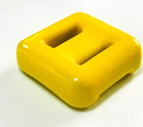 Свинцовые кубические гири для дайвинга 1.5 кг, PVC покрытие,