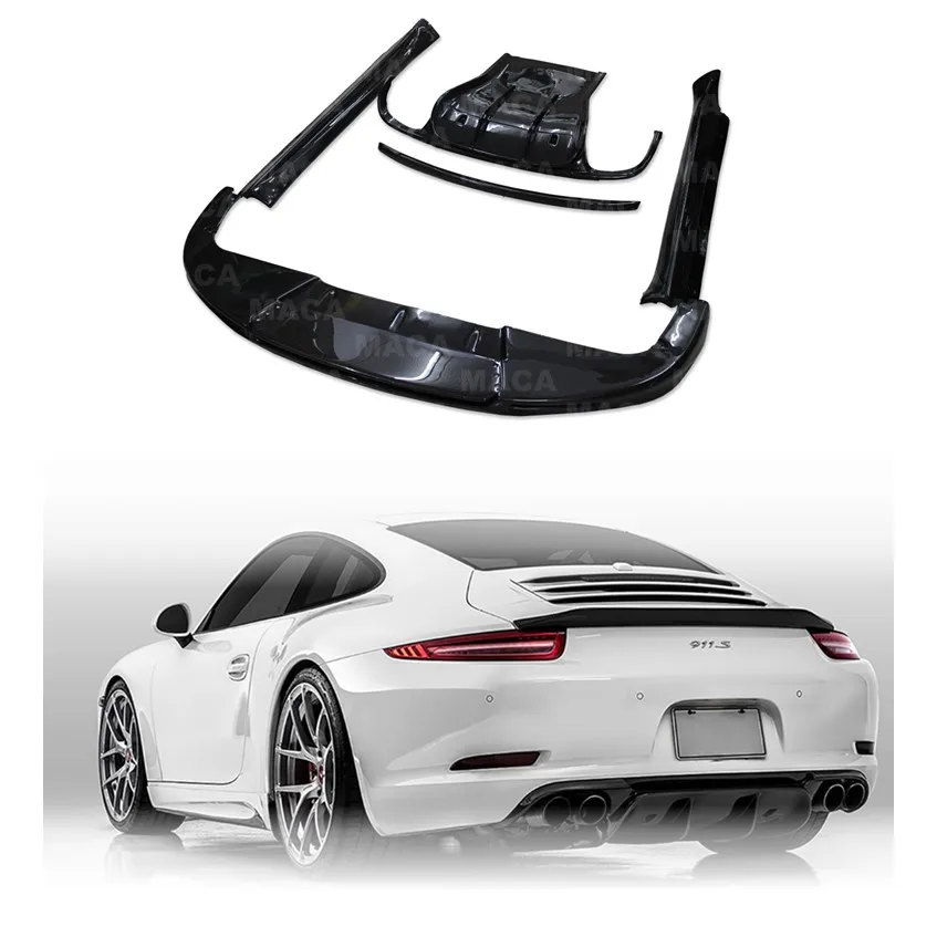 Комплекты кузова в стиле Vorsteiner из углеродного волокна премиум-класса для Porsche 911.1