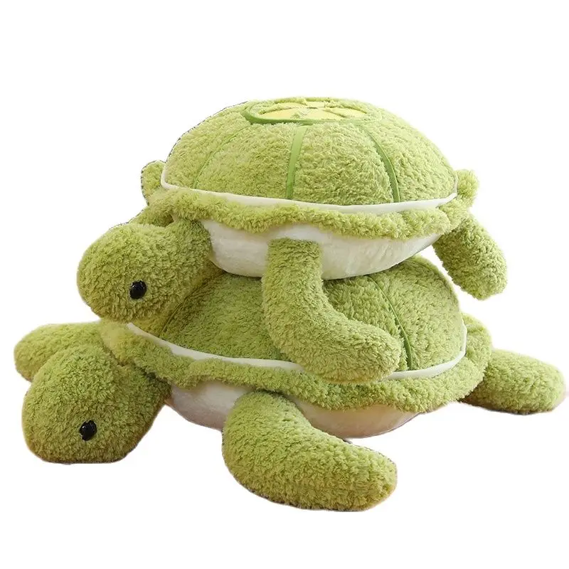 

30-90cm Lovely Funny Plush Lucky Tortoise Toy Cute Giant Turtle Plush Pillow Stuffed Cushion for Kid Valentine's Day Appease Gif