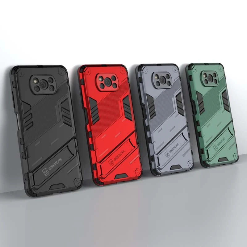 armor shockproof phone case for xiaomi mi pocophone poco x3 pro magnetic car holder stand cover for poco x3 nfc hard rugged case free global shipping