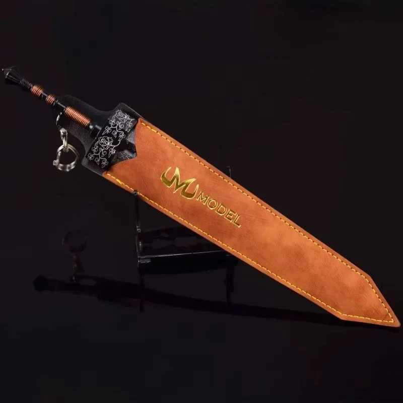 30 см японский игровой колоссальный меч огненное облако узор металлический