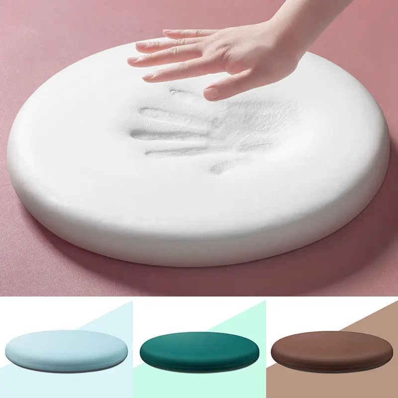 Round Chair Cushion Seat Pads Memory Foam Home Chair Seat Cushion Dining Room Iffice Car Chair Futon Outdoor Garden Cushions