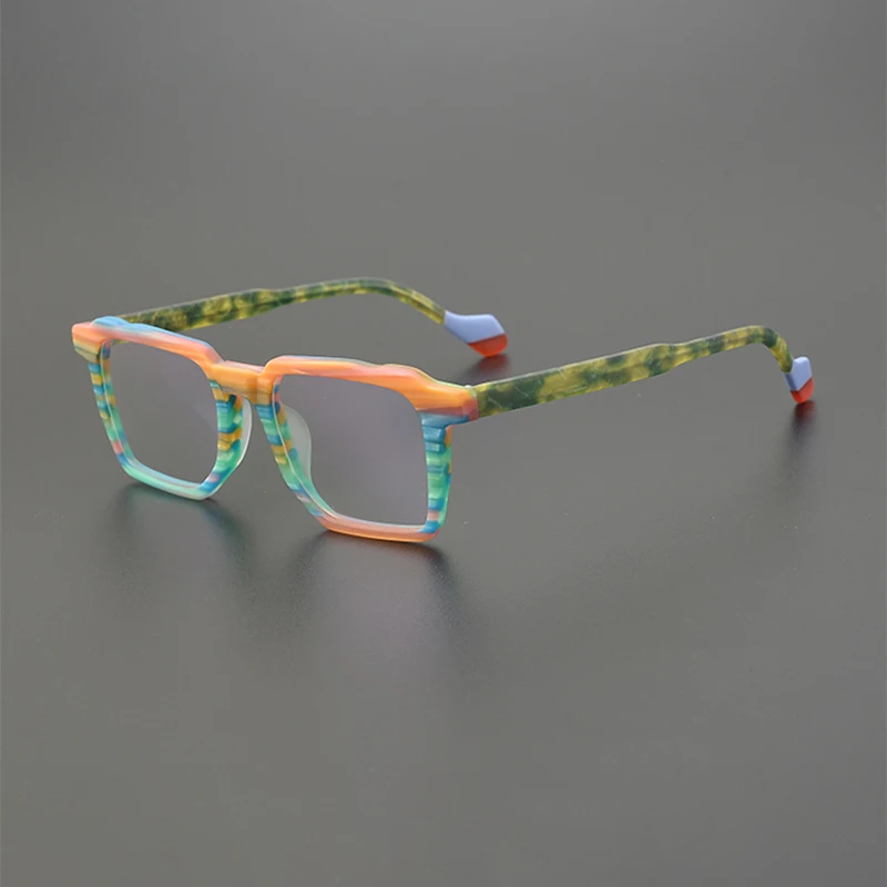 Дизайнерская нишевая модель квадратная оправа мужские и женские матовые очки с