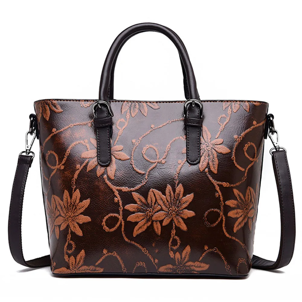 

Luxury Handbags Women Bags Designer Female Leather Shoulder Bag Vintage Ladies Hand Bags Casual Tote Bag Sac A Main Vintage Bags