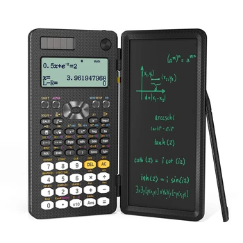 991ES Scientific Calculator with LCD Writing Pad 417 Functions Professional Portable Foldable Calculator for Students Upgraded 1