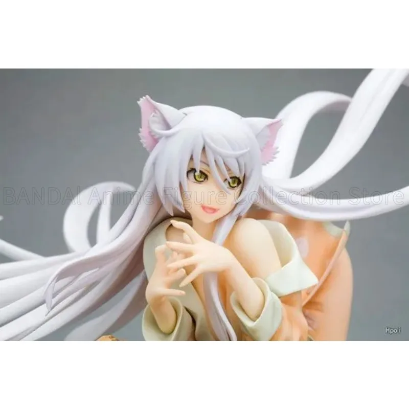 Фото В наличии оригинальные анимационные фигурки Kotobukiya Bakemonogatari Monstory Hanekawa Tsubasa 1/8, игрушки, коллекционные предметы, подарки на день рождения №2