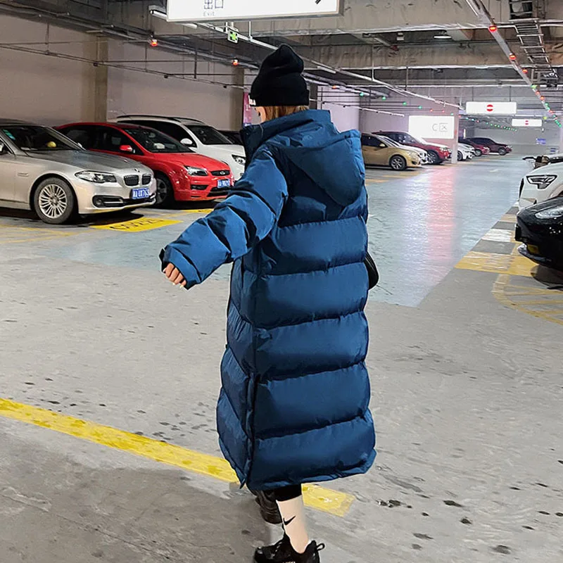 Женское зимнее пальто элегантный женский пуховик новинка 2022 модная теплая