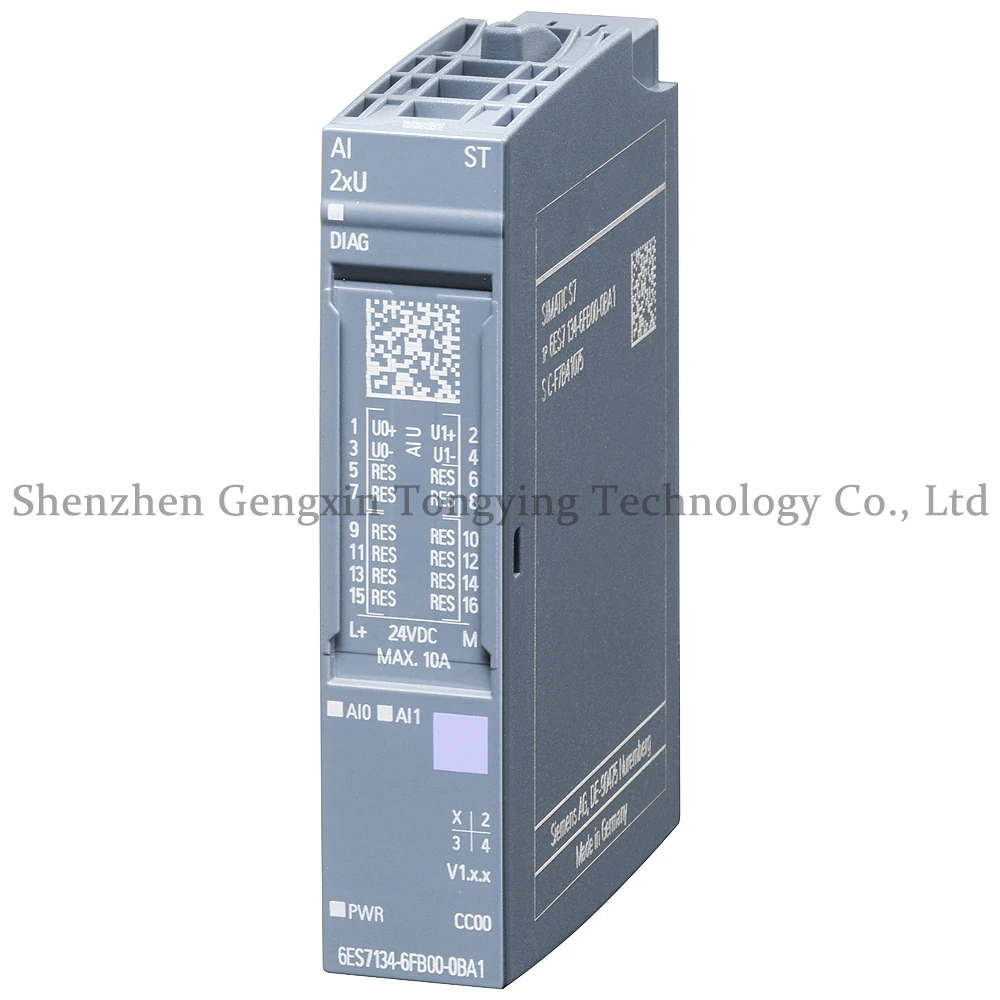 

ET 200SP, Analog Input Module, AI 2, 6ES7134-6FB00-0BA1 6ES7134-6GB00-0BA1 6ES7134-6GD01-0BA1 Original Warranty